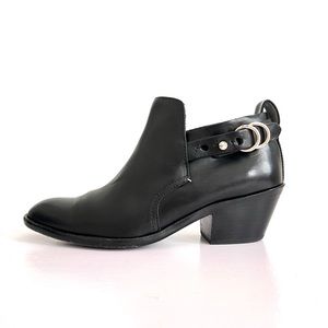 Rag & Bone Black Leather booties size 39